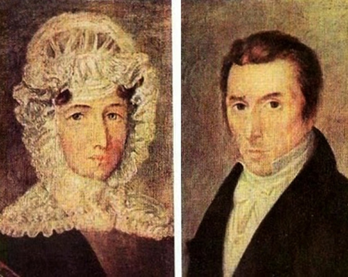 Родители Фредерика Шопена. Текла Юстина Кшижановская и Николя Шопен.