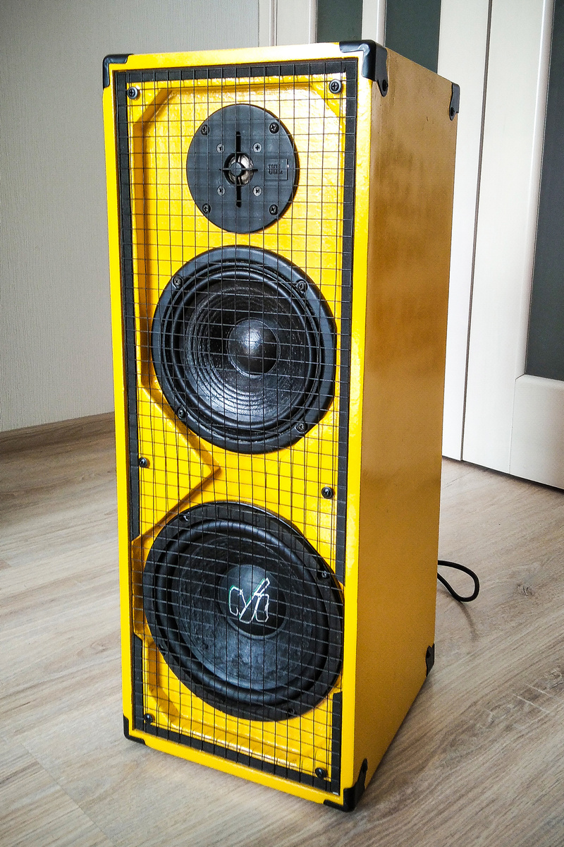 Внешний вид пьяной колонки второй версии