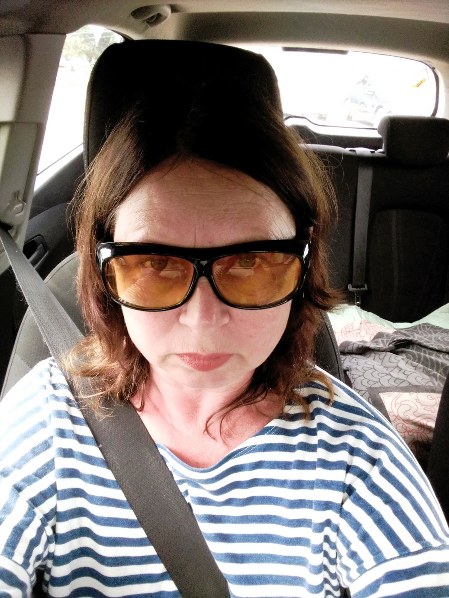 Автор статьи за рулём