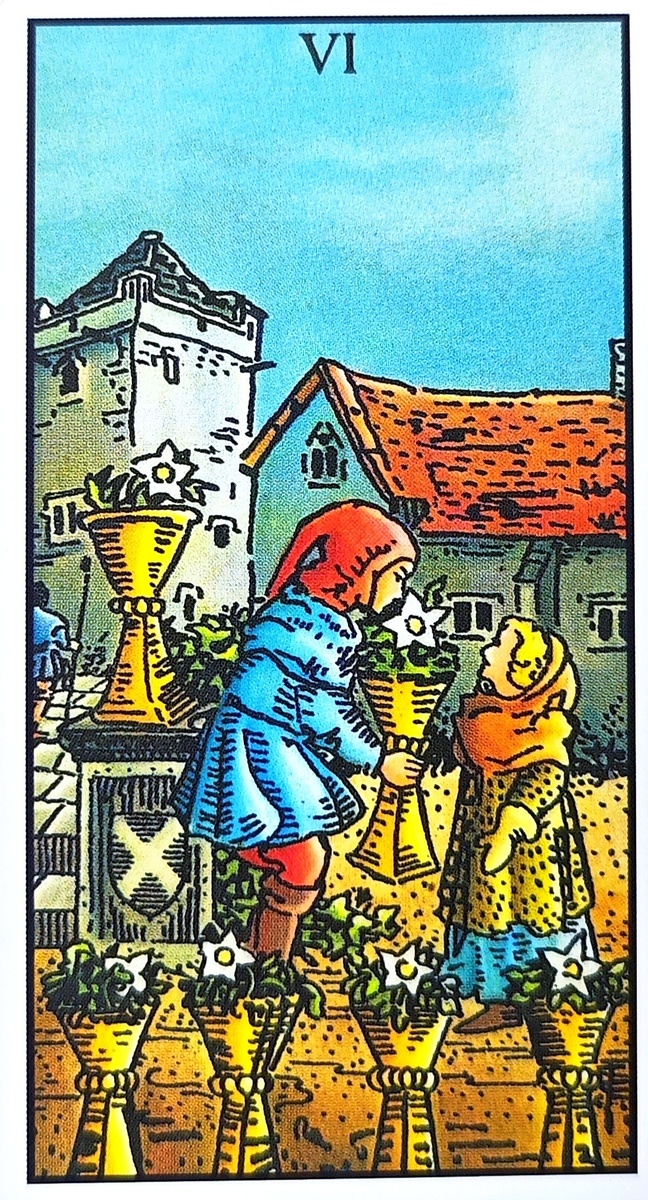 Шестëрка кубков. 