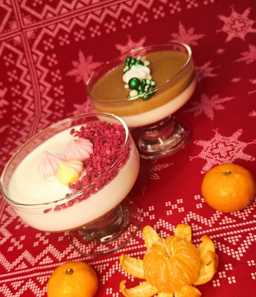 Наша панакота. Вариант сервировки.