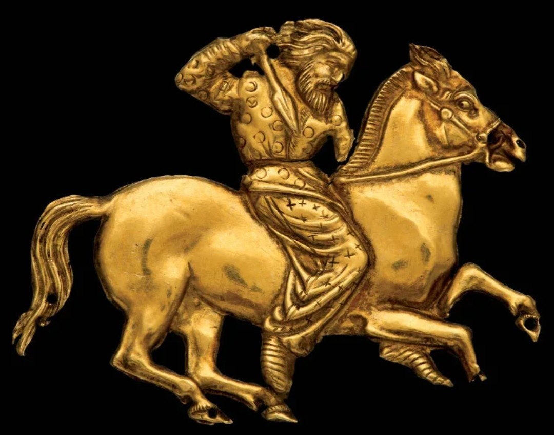 Скифы на конях, из интернета.