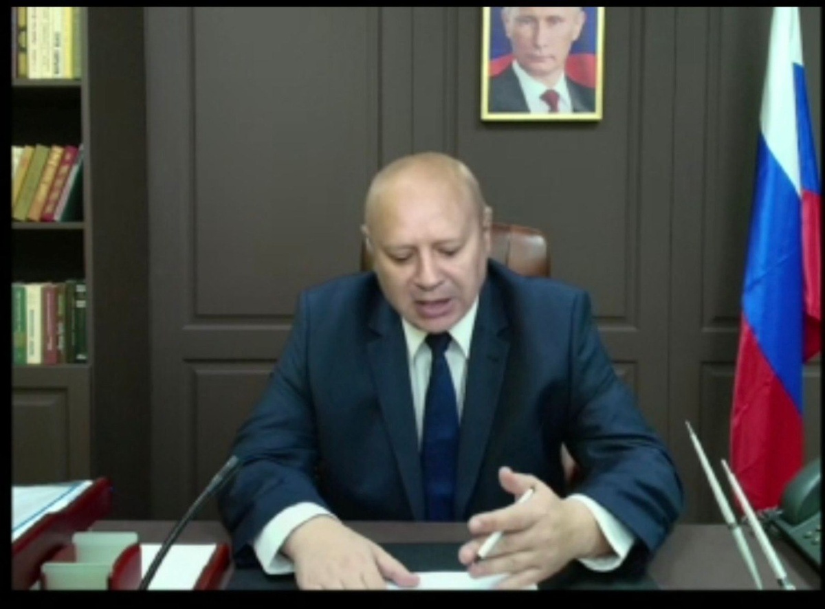 Скриншот видео мошенников