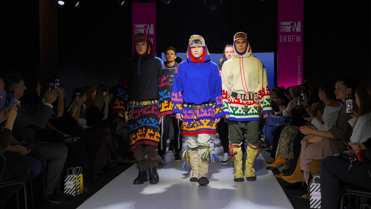    Коллекцию «Древние лики Югры» представили на Неделе моды в Екатеринбурге