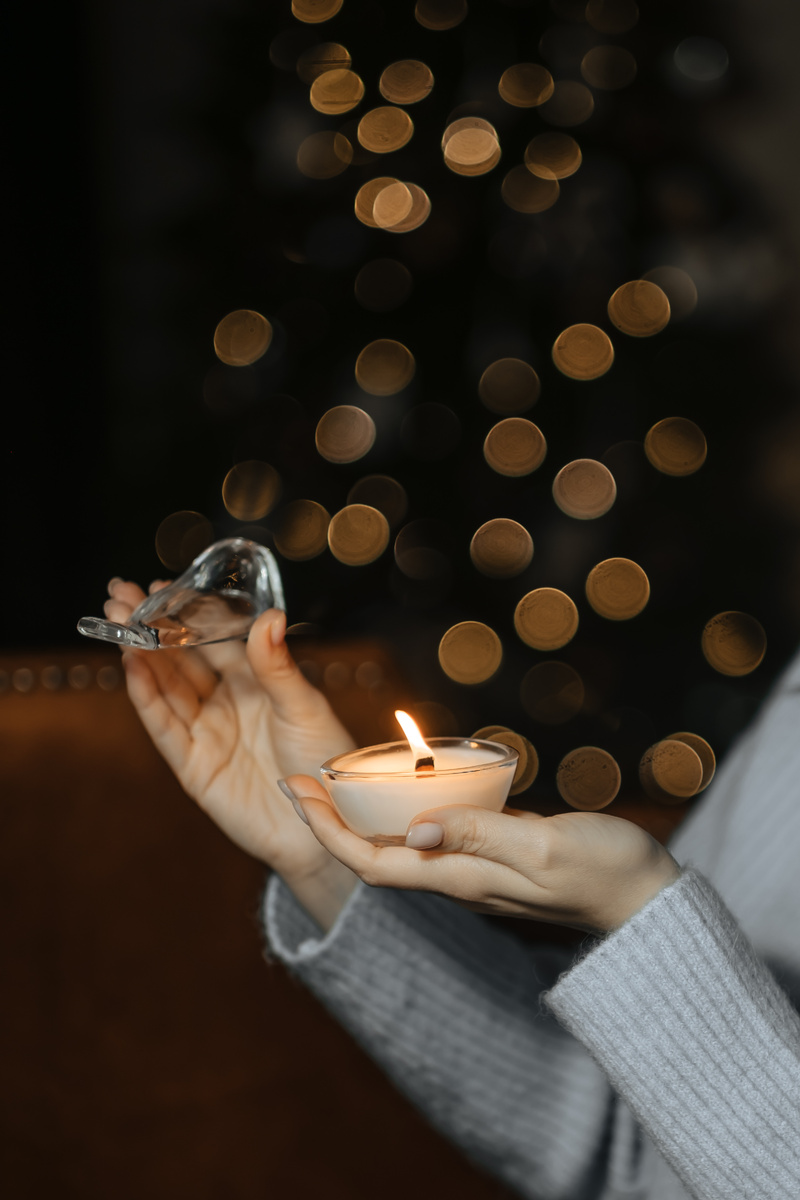 Свеча "Птичка" от "Точки уюта"