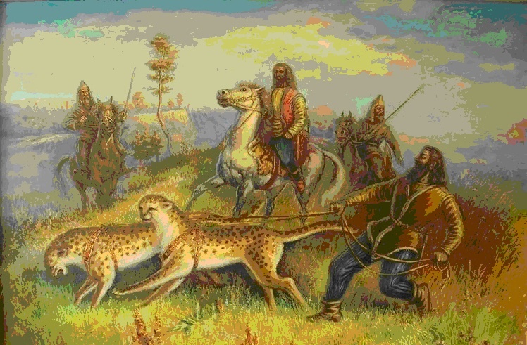 Рис. 69. Царская охота