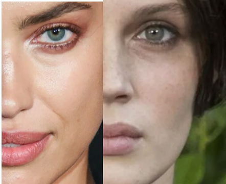 ГЛАЗА МЯГКОЙ ОСЕНИ. Ирина Шейк и Марина Вакт