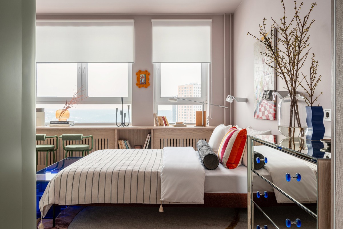 Автор проекта и хозяйка квартиры Анастасия Сердюкова, стилист Екатерина Шаповалова, автор фото Мария Войнова