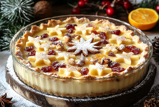    Пряный пирог «Зимняя сказка» — пошаговый рецепт новогоднего десерта