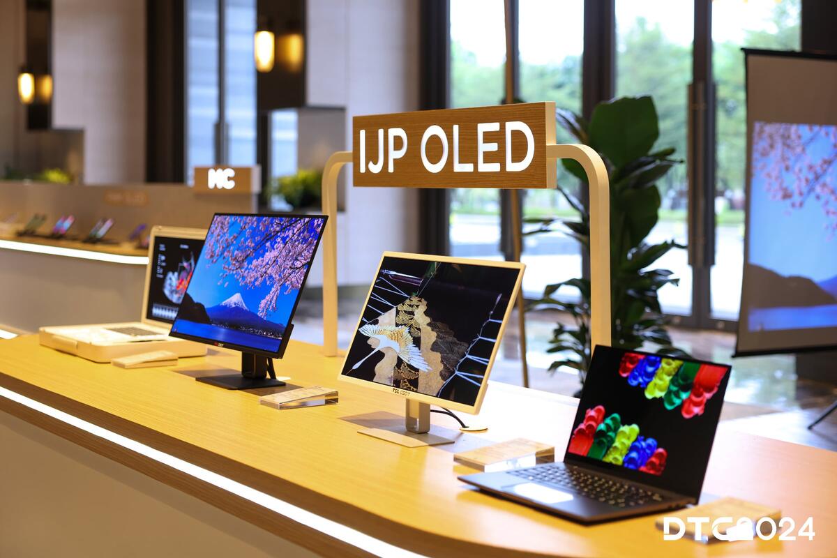 Первые печатные OLED-панели от TCL CSOT, включая 27-дюймовую модель.