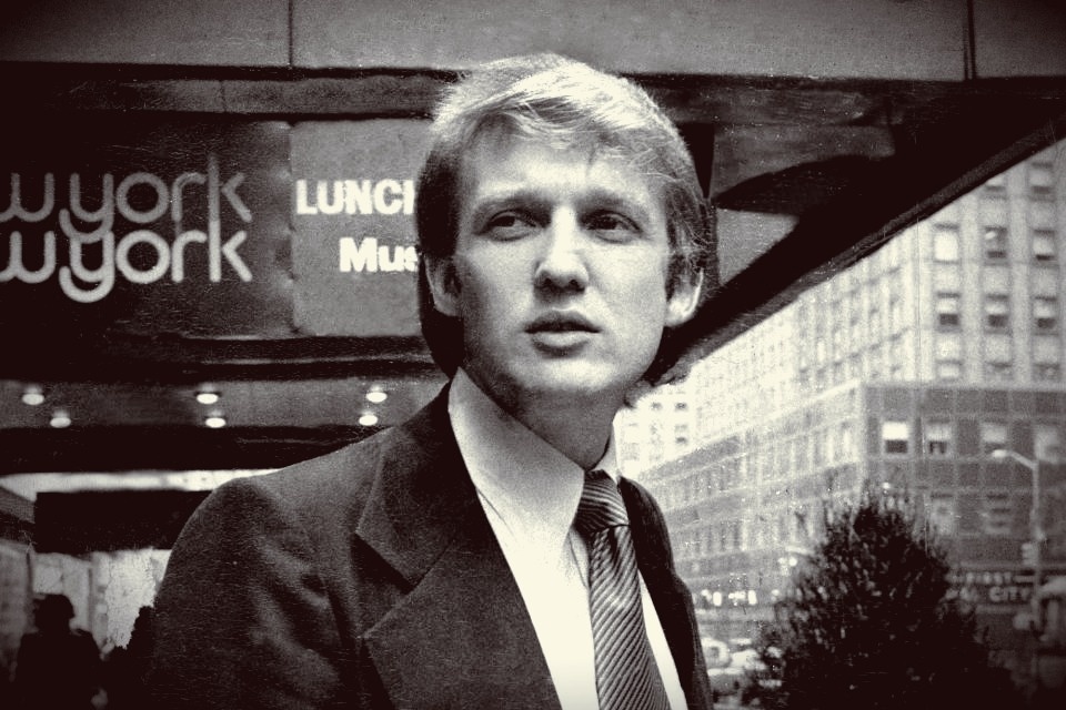 Дональд Джон Трамп в молодости. Изображение взято с Яндекс картинок.