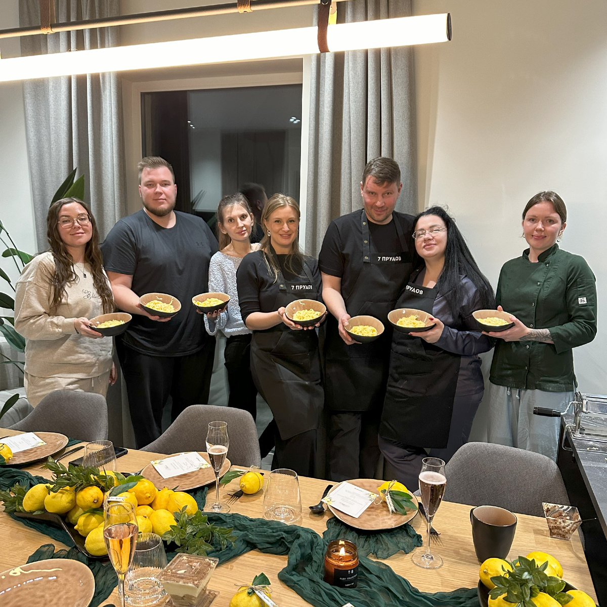 Итальянский ужин в КП "Зелёные кварталы"