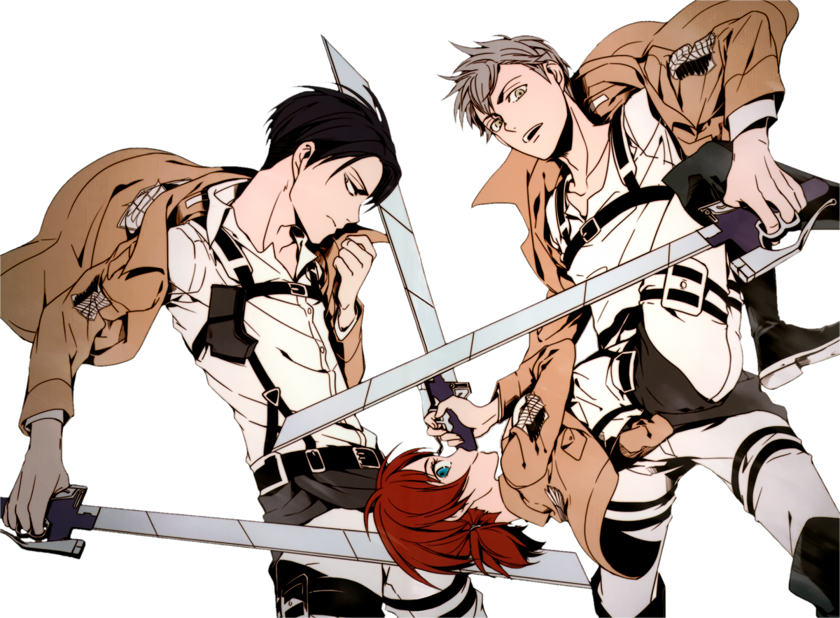 Леви с друзяшками