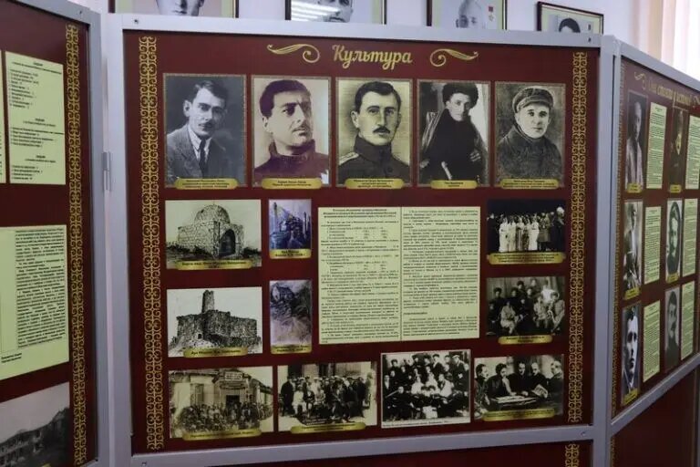    Фотодокументальная выставка из 12 экспозиций "Ингушская автономная область 1924-1934 гг. первый опыт государственного строительства". © Народное собрание Ингушетии. Хусен Евлоев