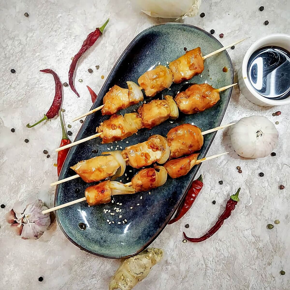 Якитори из курицы