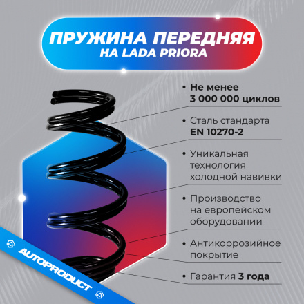 Пружины для Приоры