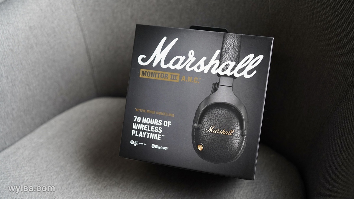 Marshall Monitor III ANC. Фото: Сергей Кузьмин / Wylsacom Media