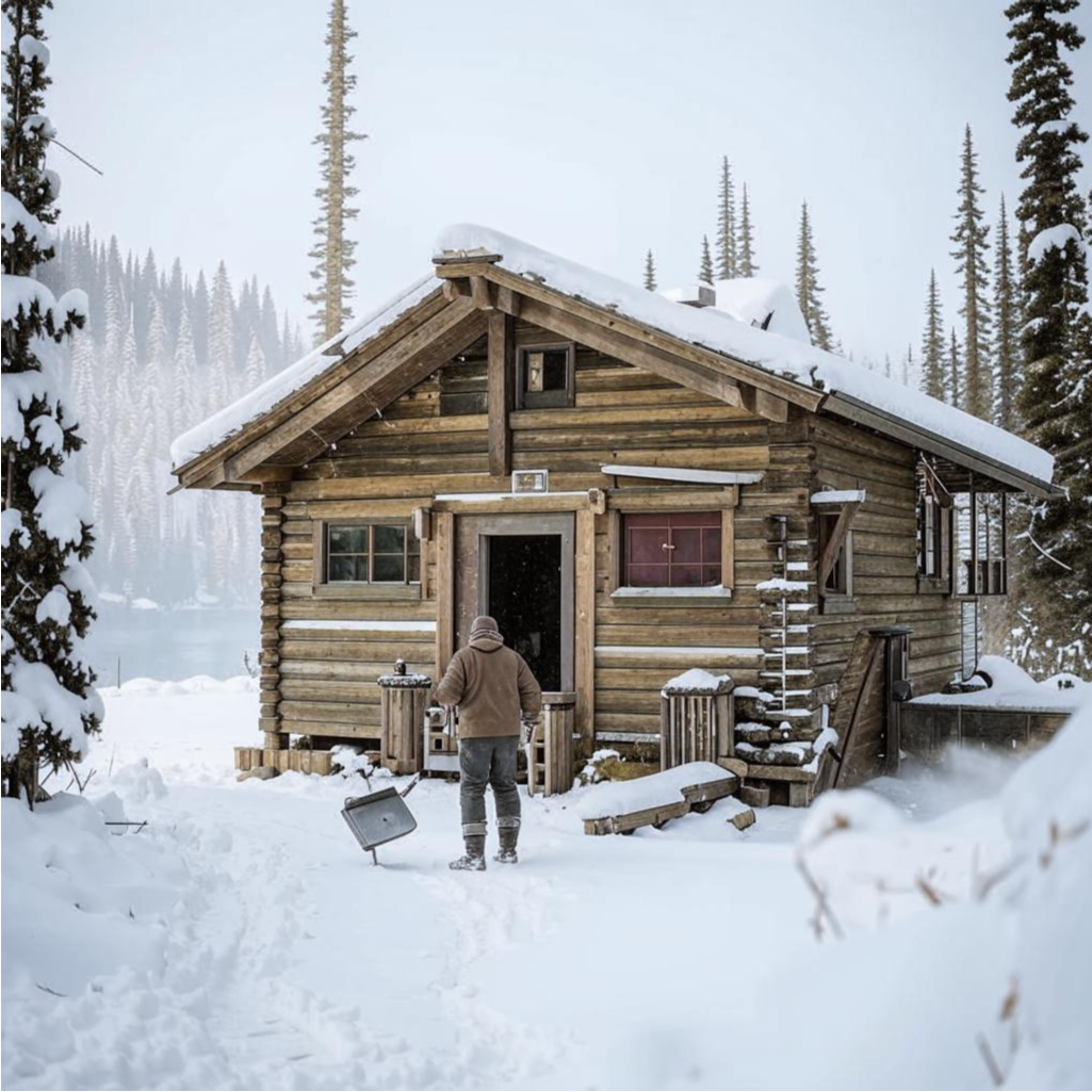 Эндрю Блэквуд планирует похоронить Ронни О`Коннела возле охотничьего домика. Создано нейросетью Кандинский  