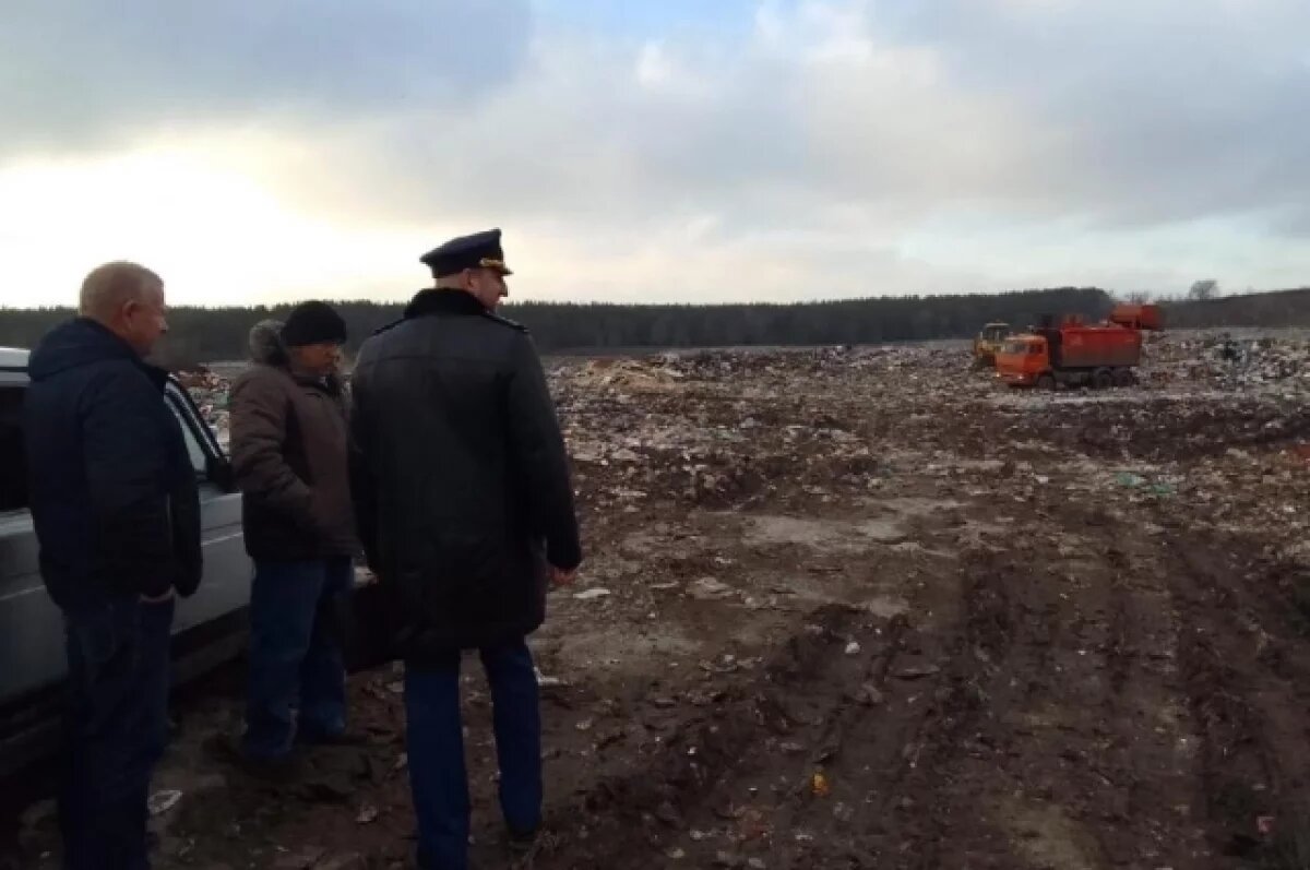    Прокурор объявил предостережение директору мусорного полигона под Самарой