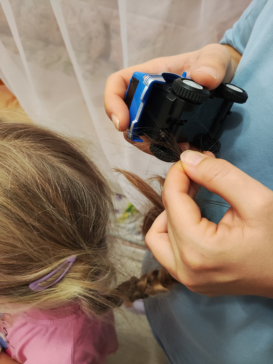 Распутываю волосы