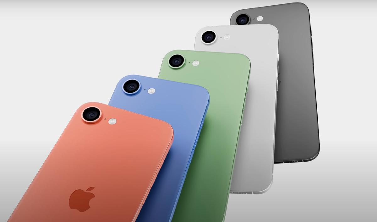 Один из возможных вариантов дизайна iPhone 17 Air - фото YouTube-канал AppleTrack  