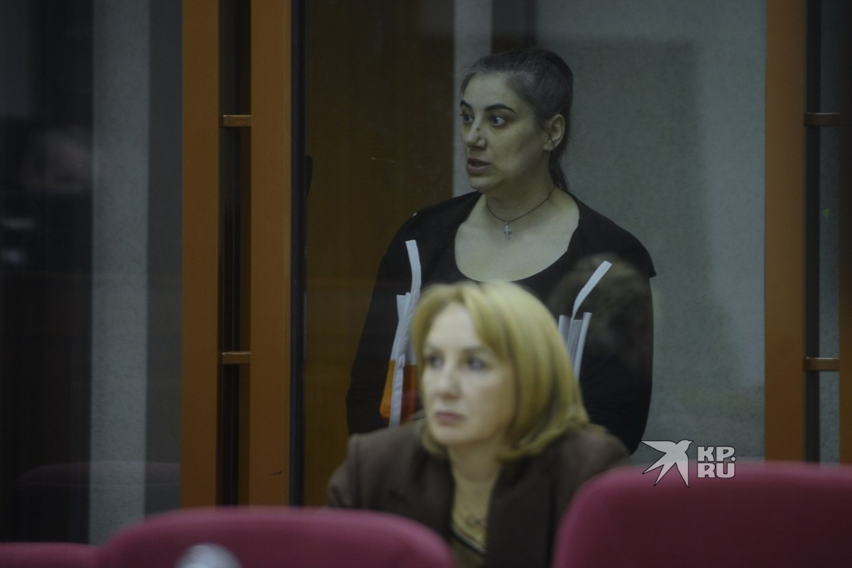 Вероника Наумова в зале суда