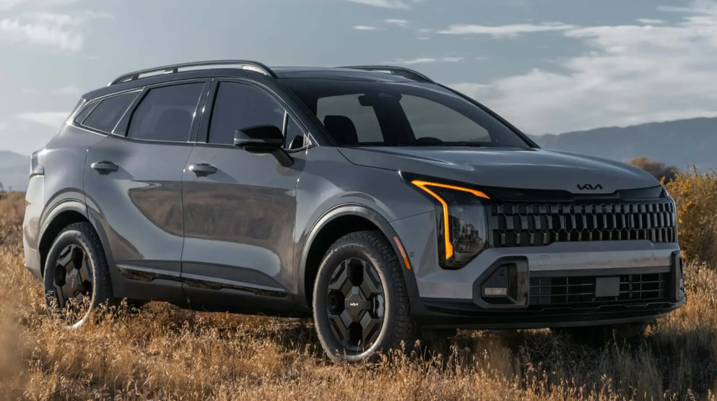 Kia Sportage 2026, глобальная версия кроссовера после обновления.