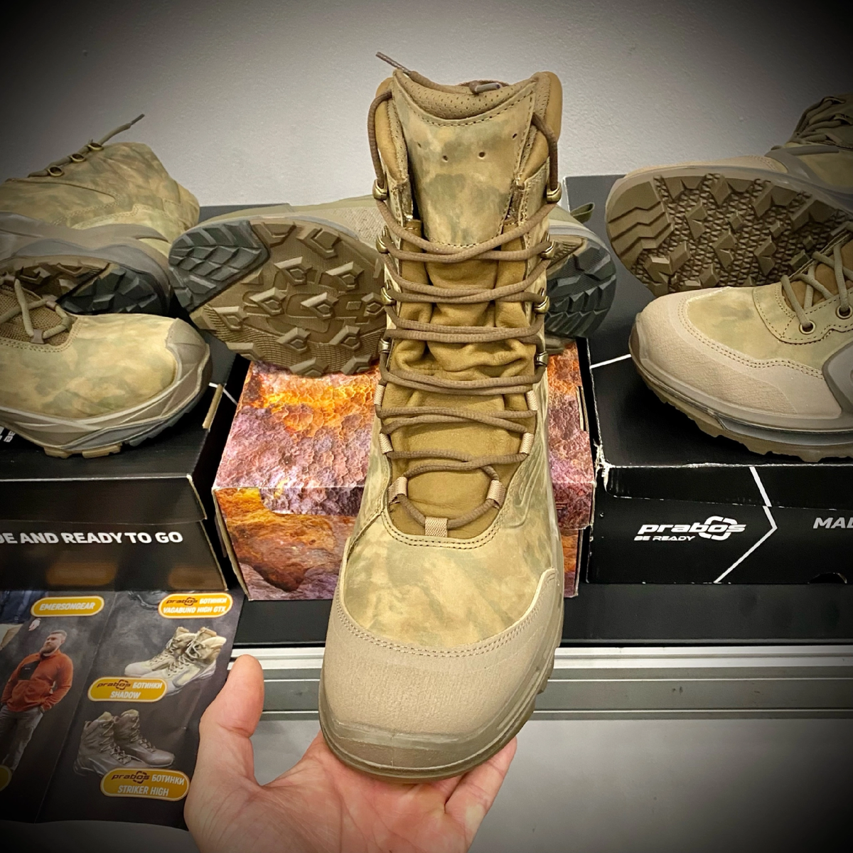 Ботинки VAGABUND HIGH GTX Kevlar от Prabos