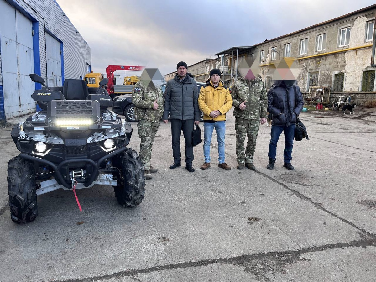    Избирком Курской области помогает: в зону СВО едет новый квадроцикл