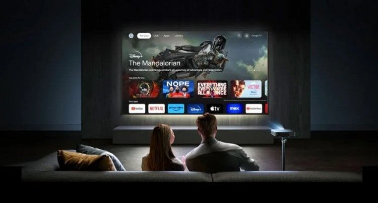    Картинка проектора может иметь диагональ 150 дюймов. Фото: Hi-Fi.ru