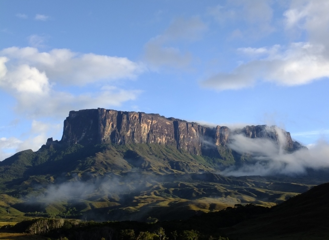 Гора "Рорайма" фото взято с источника "интернет"