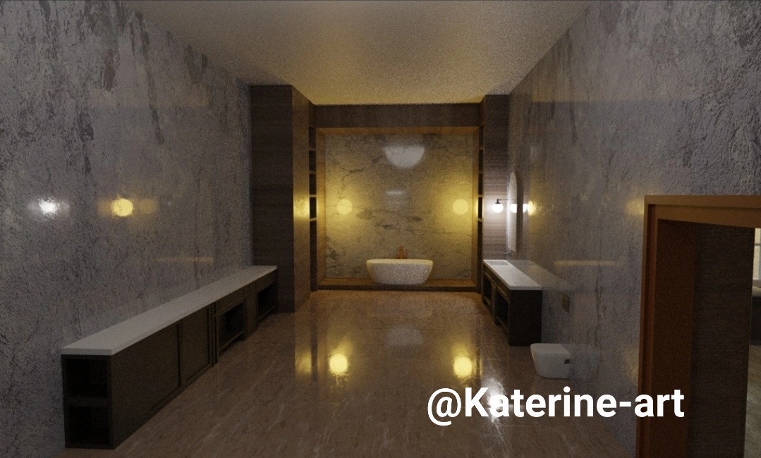 Ванная комната вариант 1