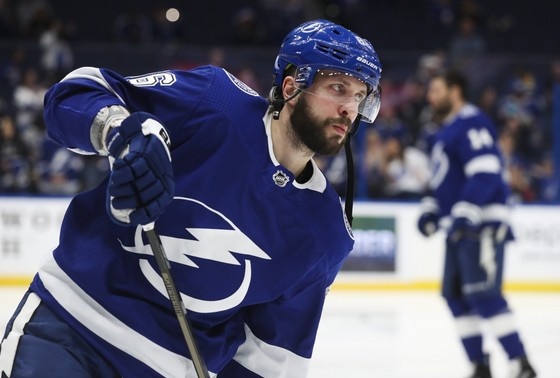    Российский нападающий «Тампа-Бэй Лайтнинг» Никита Кучеров