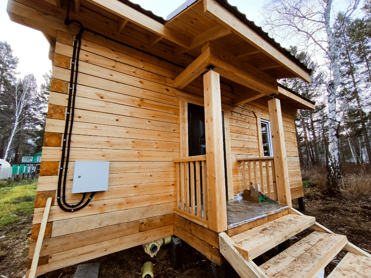 Проект деревянного домв в Иркутске