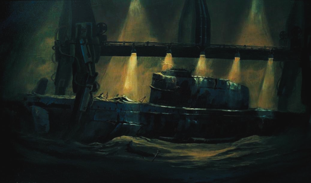 К-129. Рисунок из Интернета