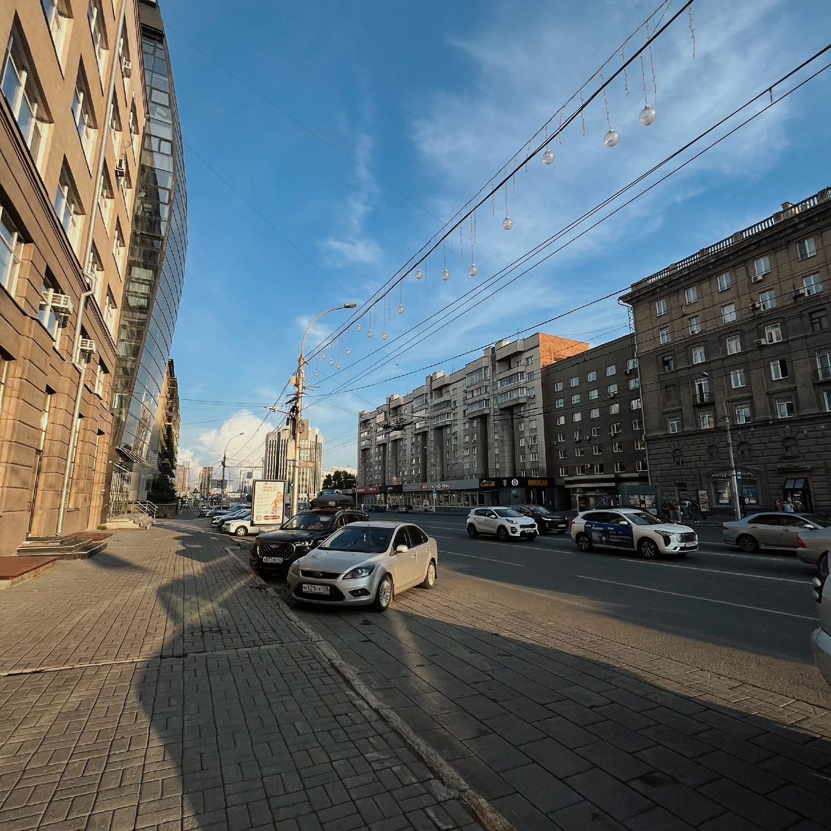 Абсолютно каменный центр Новосибирска