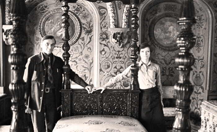 Лариса Шепитько и Элем Климов, май 1976 г. Теремной дворец Московского Кремля 