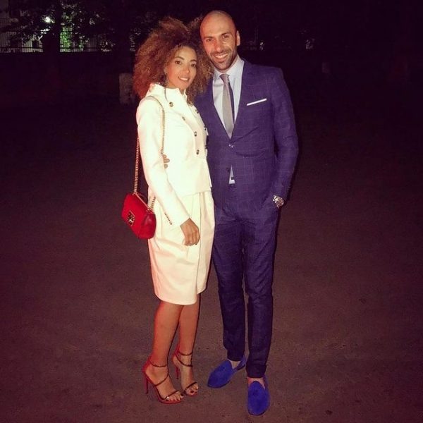    Евгений Папунаишвили с женой Салимой. Фото: соцсети