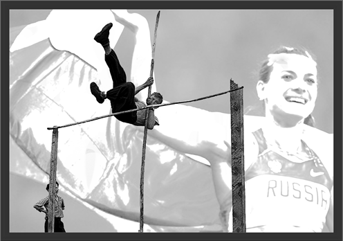 Наш спорт вчера. А что завтра? Коллаж автора.