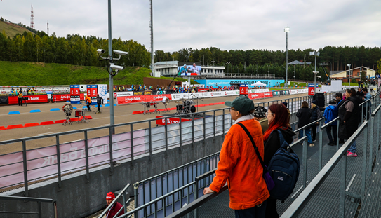 Чемпионат России по летнему биатлону. Красноярск, 2024 г. Фото автора.