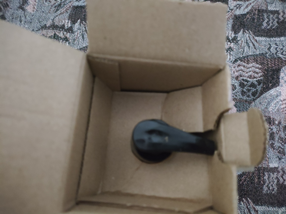 Дозатор зафиксирован