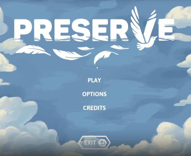 Скриншот меню игры. Листай карусель, там еще скриншоты!