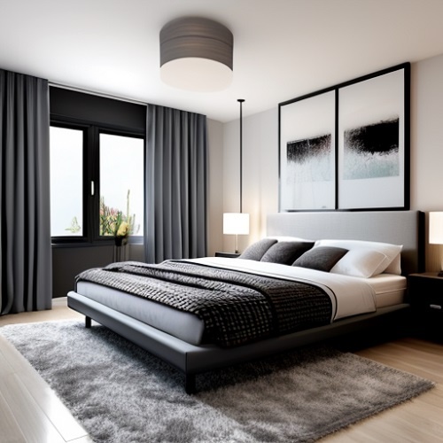 Спальня в стиле модерн
