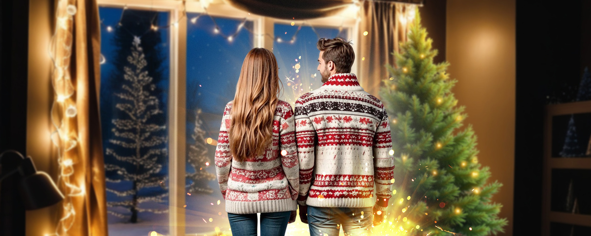 Гирлянды шторы - идеальное решение для светового оформления на новогодние праздники!