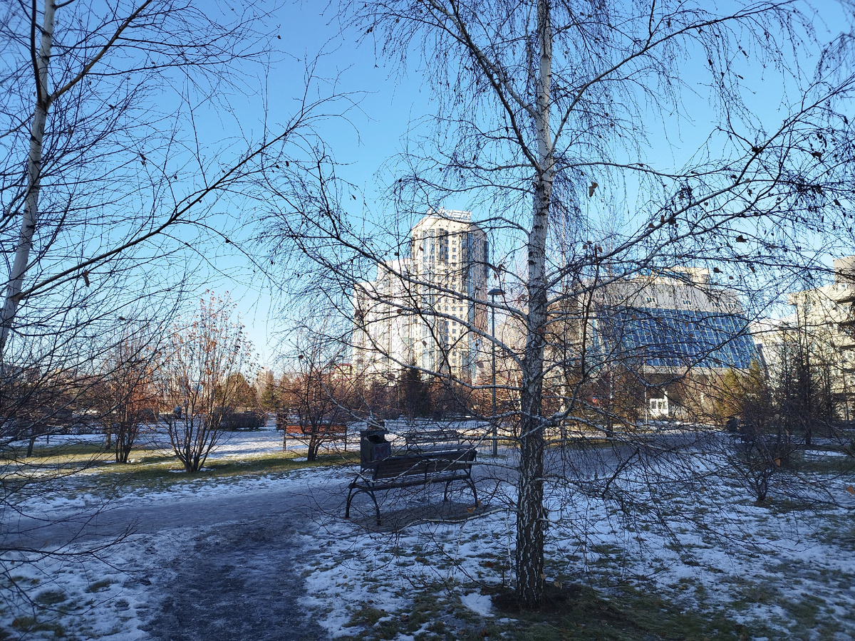 Разбавим "много букв" картинкой. Ноябрь в Красноярске. Фото из личного архива автора.