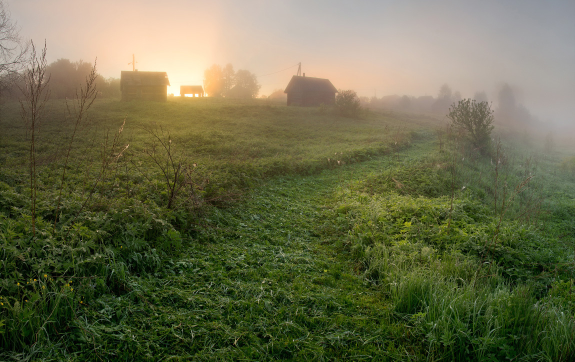 Туман в долине
