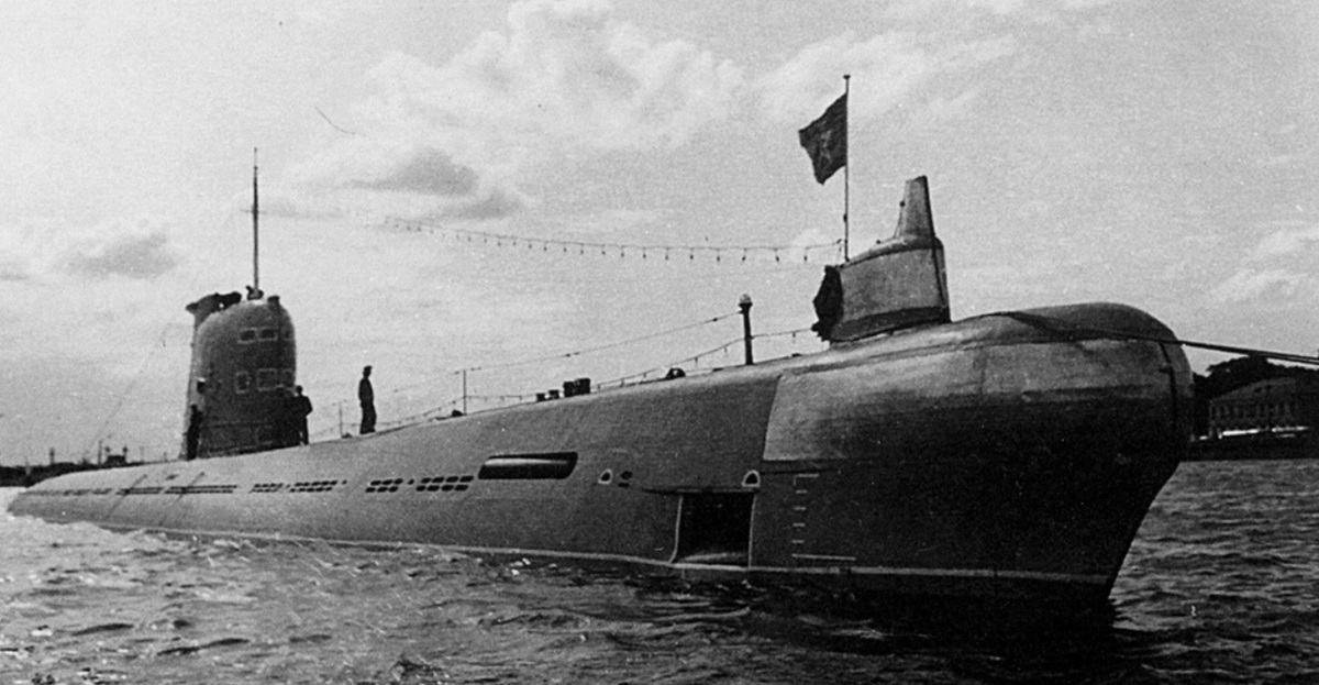 Подводная лодка проекта 641 в Ленинграде