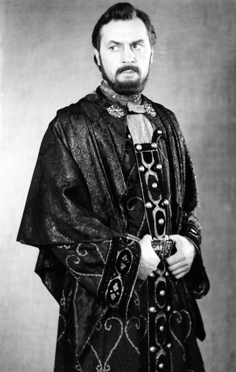 Виктор Коршунов в роли Бориса Годунова. «Царь Фёдор Иоаннович» А.К.Толстого