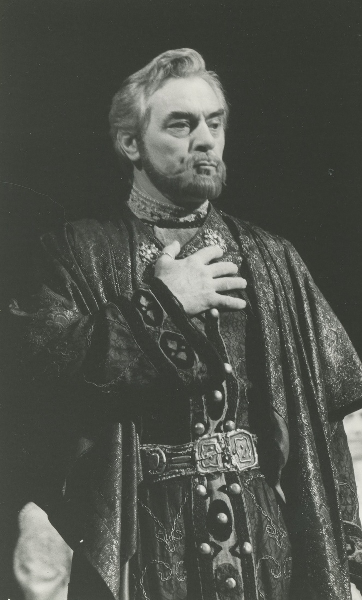 Виктор Коршунов – Борис Годунов. «Царь Фёдор Иоаннович» А.К.Толстого. Режиссёр-постановщик Борис Равенских, 1973 г.