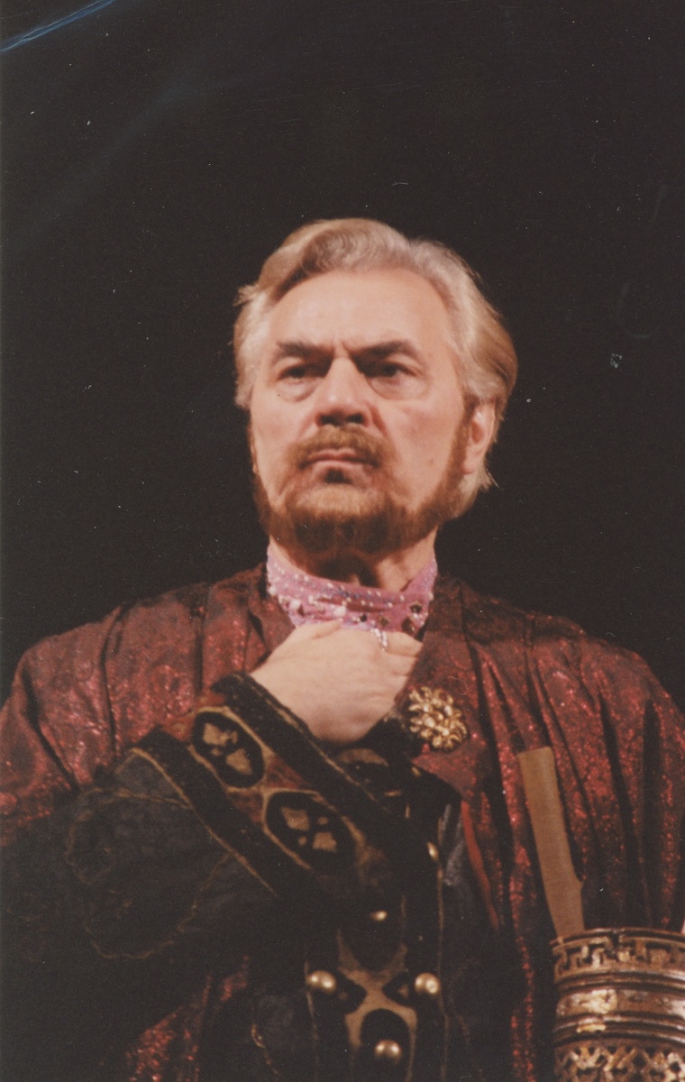 Виктор Коршунов – Борис Годунов. «Царь Фёдор Иоаннович» А.К.Толстого. Режиссёр-постановщик Борис Равенских, 1973 г.